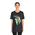 Stained Glass Velociraptor - Short Sleeve Tee